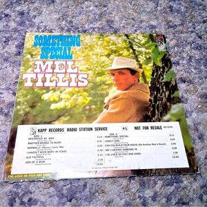 Mel Tillis- Something Special- vintage vinyl record 1968